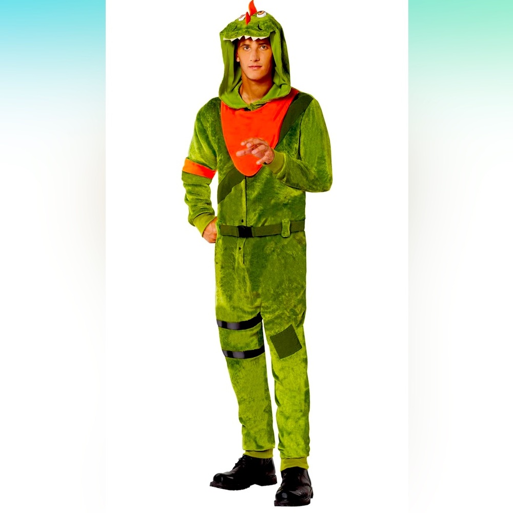 FORTNITE REX COSTUME LIKE NEW CONDITION.